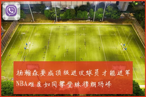 杨瀚森要成顶级进攻球员才能进军NBA难度如同攀登珠穆朗玛峰