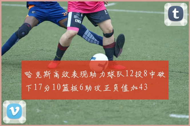 哈克斯高效表现助力球队12投8中砍下17分10篮板6助攻正负值加43