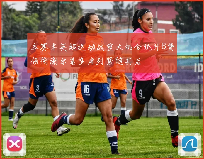 本赛季英超运动战重大机会统计B费领衔谢尔基多库列紧随其后