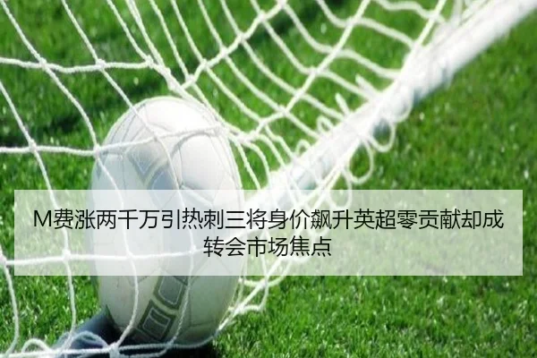 M费涨两千万引热刺三将身价飙升英超零贡献却成转会市场焦点（ayx）